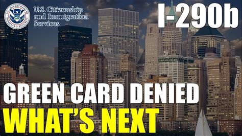 i-290b denied what next