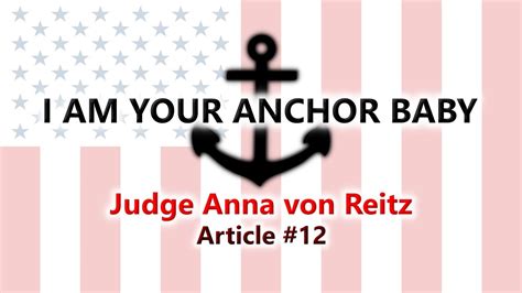 Full Download I Am Your Anchor Baby Anna Von Reitz 