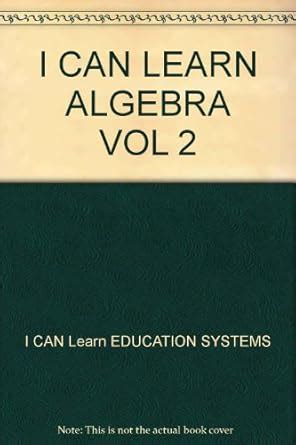Read I Can Learn Algebra Vol 2 