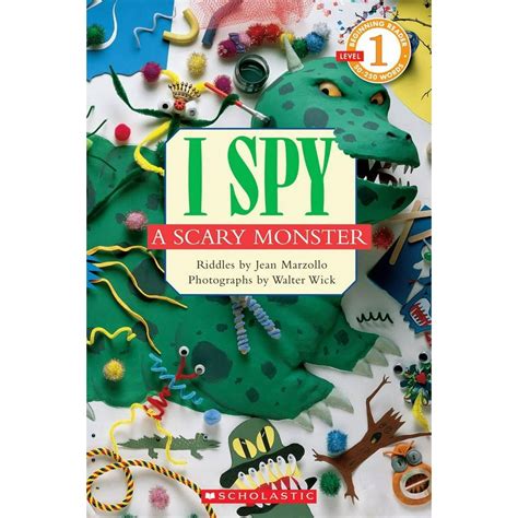 Read Online I Spy A Scary Monster I Spy Scholastic Paperback 