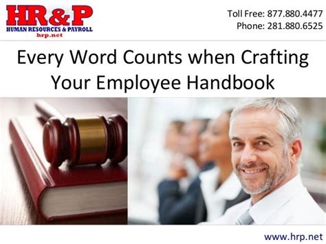Full Download I The Employee Handbook Every Word Counts 