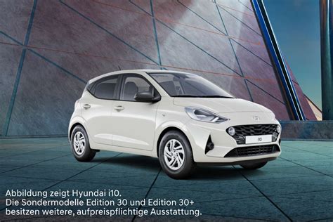 i10 edition 30 edition 30 plus 30 Jahre Hyundai