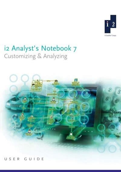 Download I2 Analyst39S Notebook 7 User Guide Customizing And Analyzing 