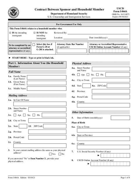 I864a Form 2022