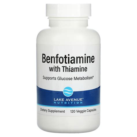 iHerb - Benfotiamine with Thiamine, 250 mg, 120 Veggie …