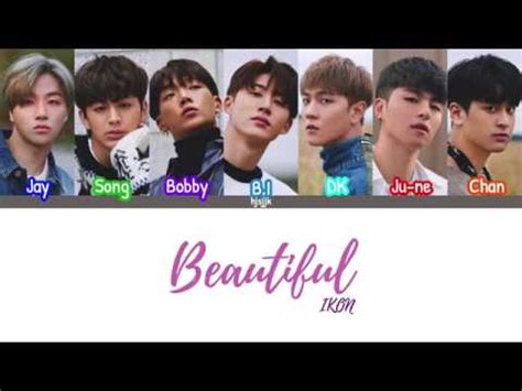 iKON - BEAUTIFUL lyrics LyricsFreak