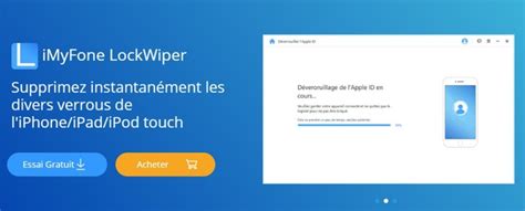 iMyFone LockWiper : Avis sur l