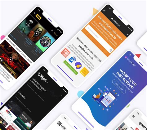 iOS App Template Templates on Creative Market