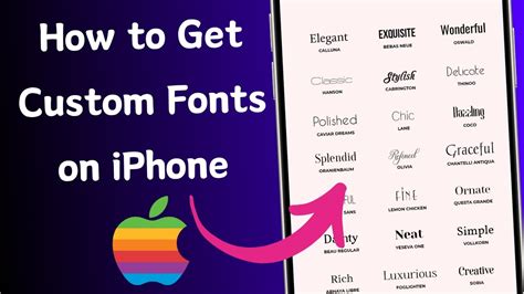 iOS Fonts How to Get iPhone Fonts YouTube