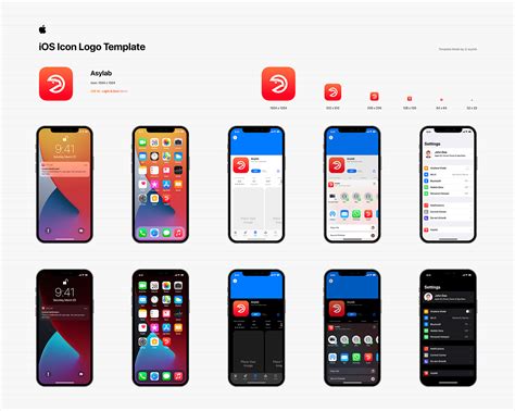 iOS Icon Template Mockup PSD on Behance