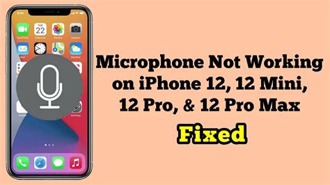 iPhone 12 Pro Max Microphone not Working? Fix - GeeksModo