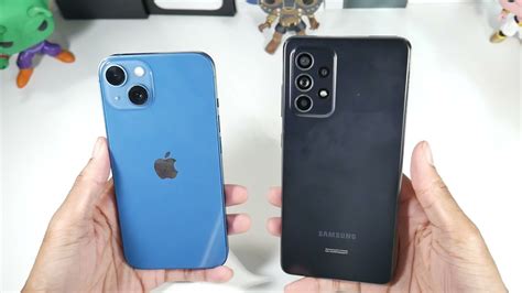 iPhone 13 vs Samsung A52 Speed Test and Camera Comparison