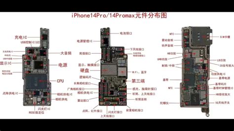 iPhone 14 Pro Max Motherboard with Components - OEM