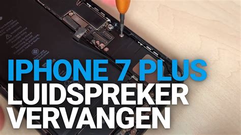 iPhone 7 Plus luidspreker vervangen? Fixje - FixjeiPhone.nl