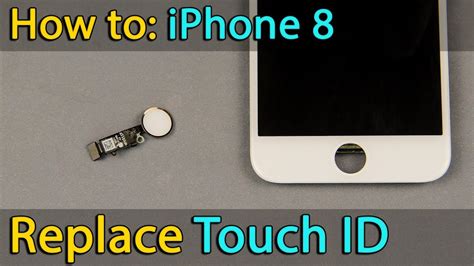 iPhone 8 Touch ID - home button replacement - YouTube