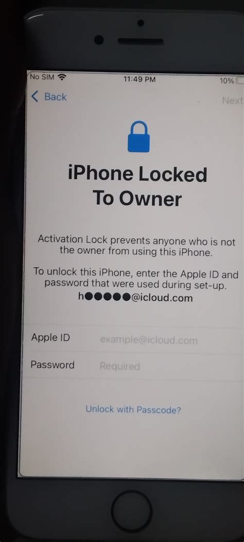 iPhone Locked to Owner - Apple Community