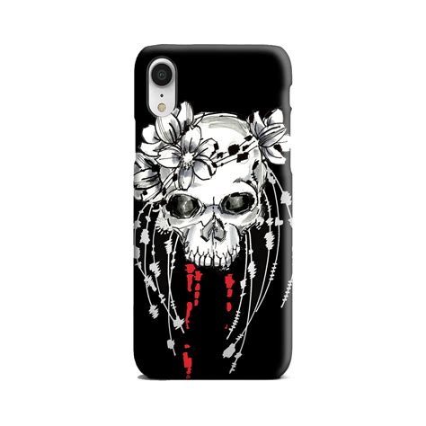 iPhone case slim skull pattern eBay