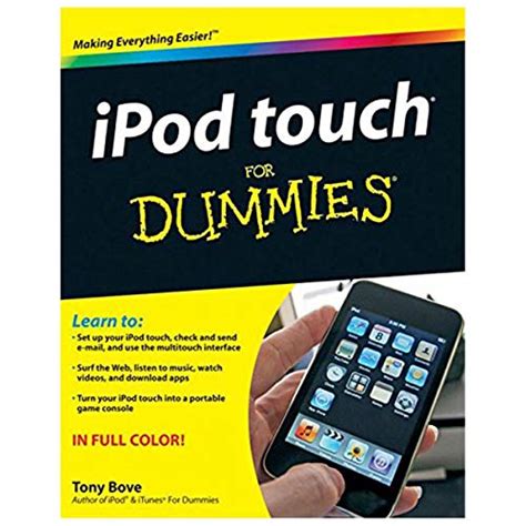 Full Download Ipod Touch For Dummies By Tony Bove