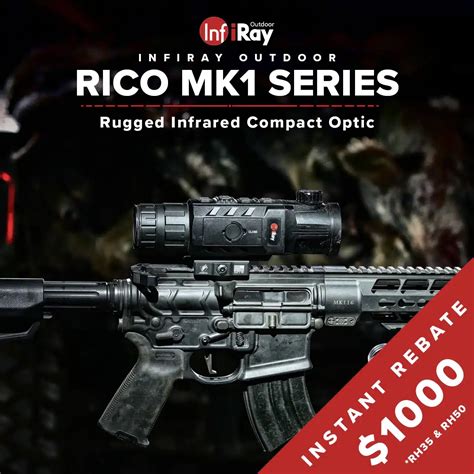 iRay RICO Mk1 Thermal Weapon Sight - P&R Infrared