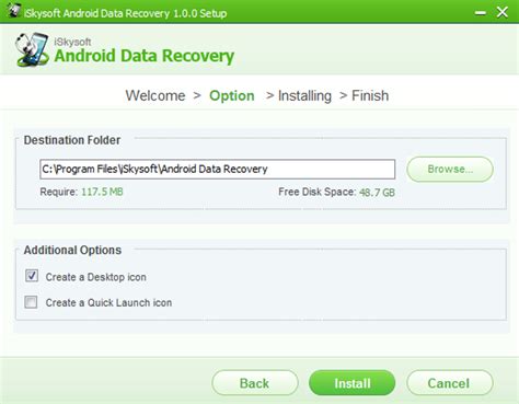 iSkysoft Android Data Recovery for Windows