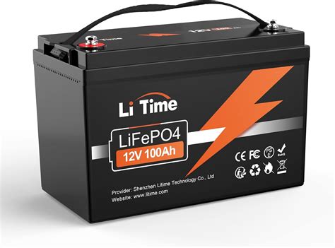 iTECH100 12v 100Ah Lithium Battery LiFePO4 Deep Cycle