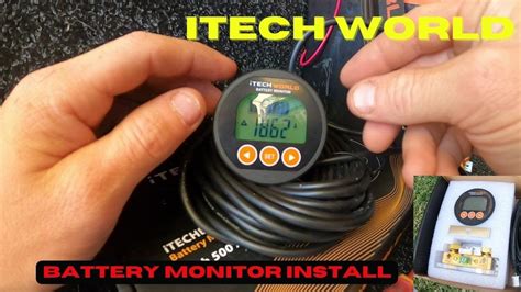 iTECHBM500 500 Amp Battery Monitor with Shunt - iTechworld