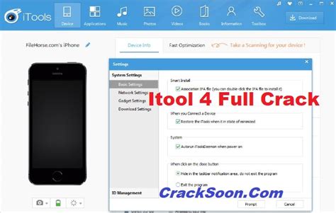 iTools 4.5.1.8 Crack + License Key Free Download