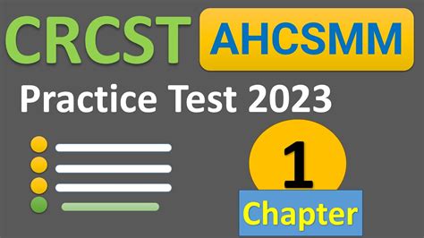 Download Iahcsmm Practice Test Chapters 1 4 