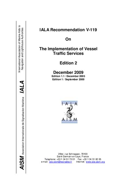 iala recommendation v 119