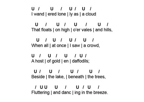 Iambic Tetrameter