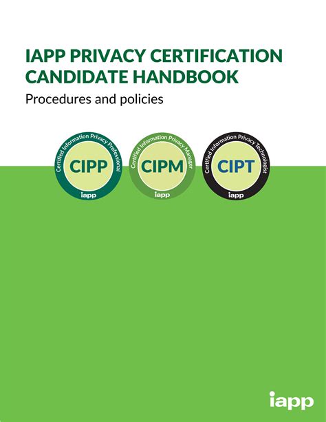 Read Online Iapp Privacy Certification Candidate Handbook 