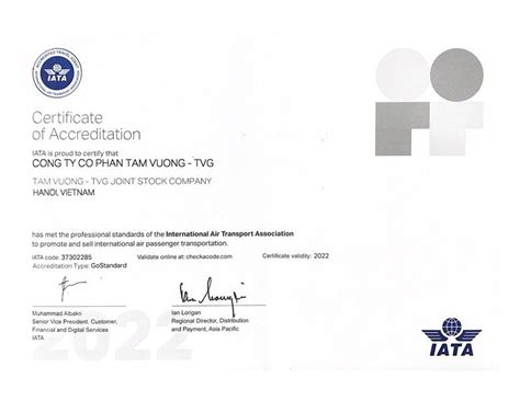 iata certification