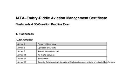 iata practice exam aviation security awareness