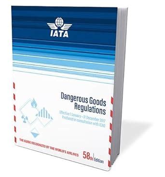 Read Online Iata Dgr 58Th Edition 