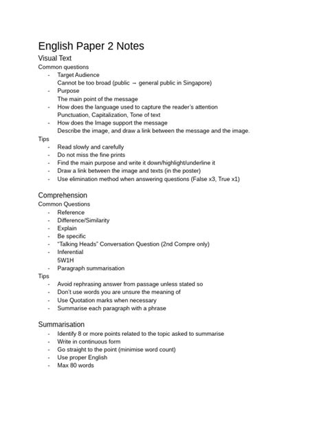 Ib English Paper 2 Notes Plot Narrative A Dolls House