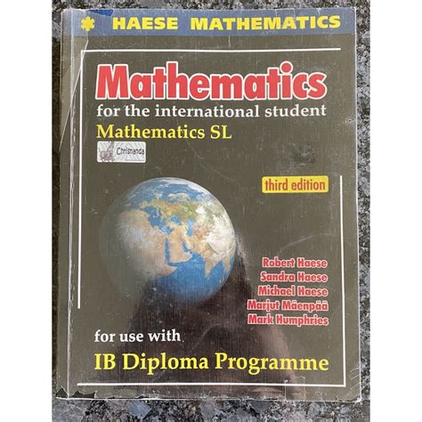 Ib Math Sl Third Edition Worked Solutions