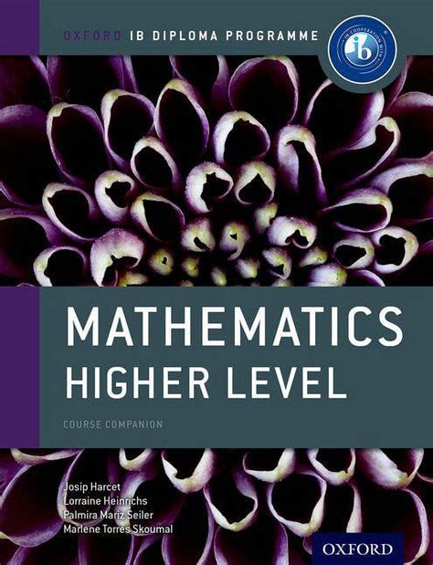 Ib Mathematics Higher Level Course Book Oxford Ib Diploma Programme International Baccalaureate