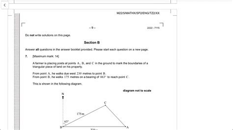 Ib Maths Paper 2 Tz2 May 2014