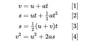 ib physics kinematics