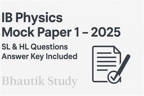Ib Physics Paper 1 Answer Sheet Mybooklibrary Com