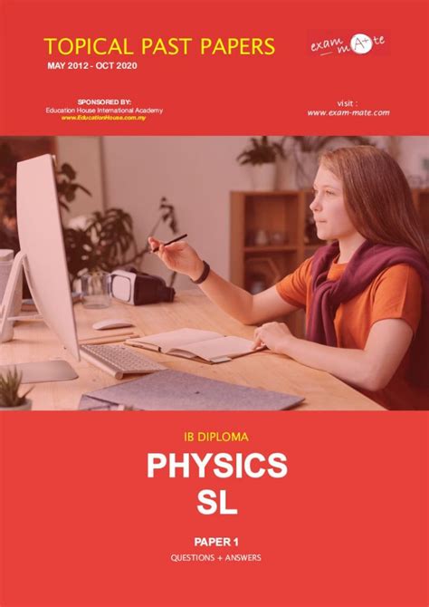 ib physics sl may 2012 paper 1