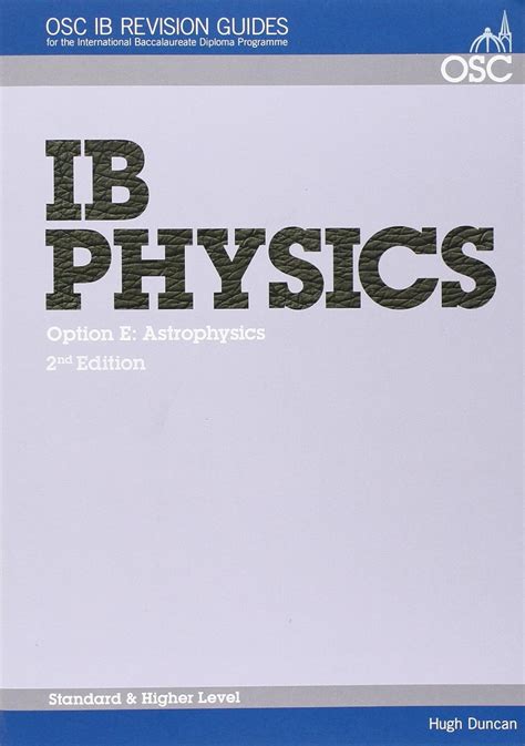 Ib Physics Standard Level Osc Ib Revision Guides