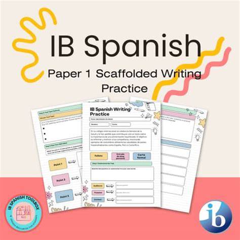 ib spanish paper 2013