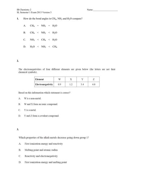 Download Ib Chemistry 2013 Sl Past Paper 2 