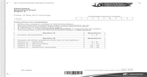 Full Download Ib Chemistry Sl Paper 3 2012 Tubiby 