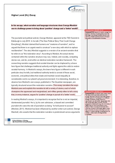 Full Download Ib Eng Hl Paper 1 Sample 