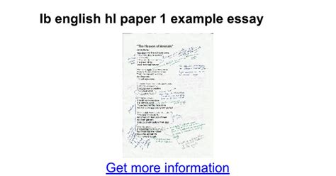 Read Ib English Hl Paper 1 2013 