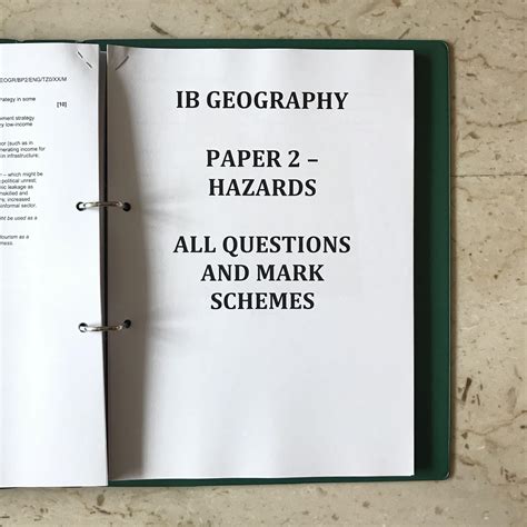 Read Ib Geography 2012 Paper 1 Mark Scheme 