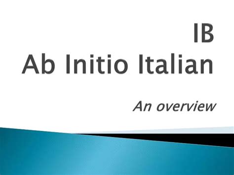Download Ib Italian Ab Initio 2013 May Paper 