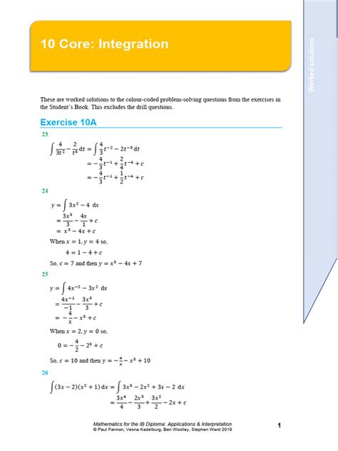 Read Online Ib Math Sl Worked Solutions Second Edition Abdb 